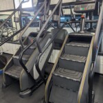 4 climb mills available for use.